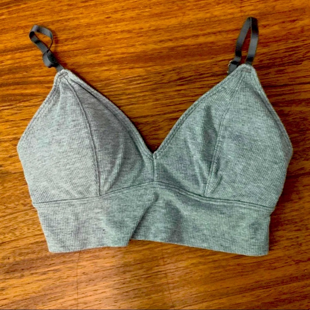 Hollister Gilly Hicks Gray Bralette